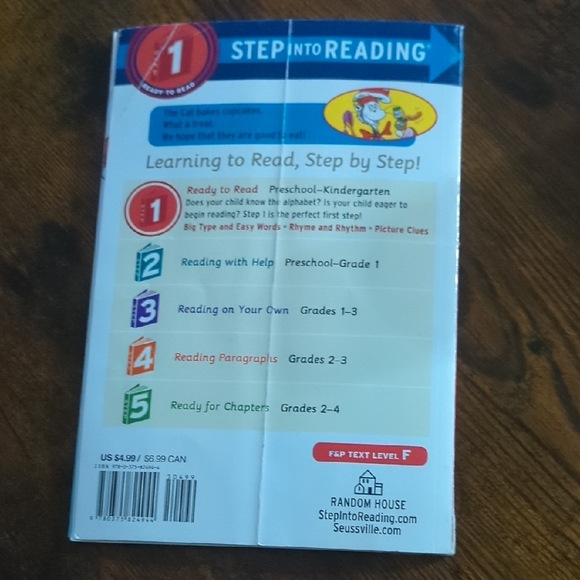 3/$10 📚 Step into Reading: Cooking with the Cat - Picture 7 of 7